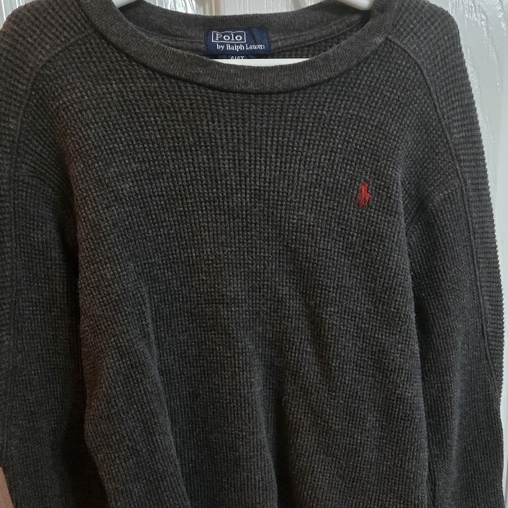 Ralph Lauren gray thermal sz 4T